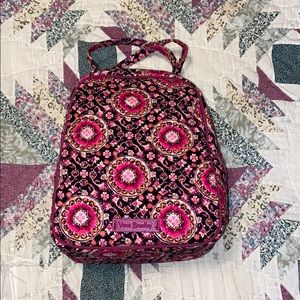 Vera Bradley Raspberry Medallion Lunch Box